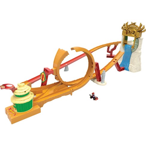 Hot Wheels Track Builder Triple Loop Stunt Playset, 1:64 Scale Vehicles​ 