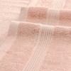 Unique Bargains Soft Highly Absorbent Large Stripe Bath Towels 28" x 56" 2 Pcs - 2 of 4