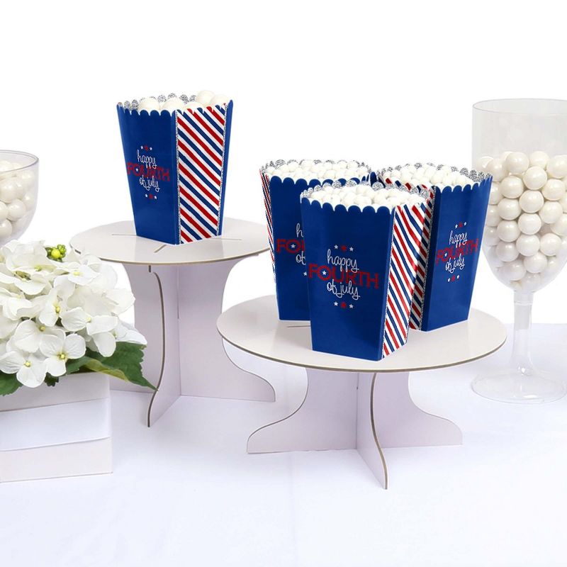 Big Dot of Happiness 4th of July - Independence Day Party Favor Popcorn Treat Boxes - Set of 12, 3 of 8