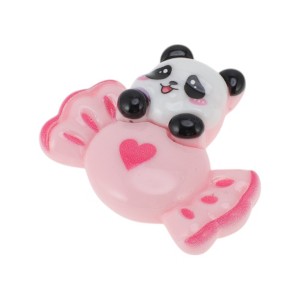 Unique Bargains Decorative Magnets Magnetic Fridge Sticker Irregular Shape Black White Red 1 Pc - 1 of 3