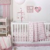 The Peanutshell Fitted Crib Sheets - Elephant and Pink Hearts - 2pk - 4 of 4