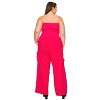 L I V D Women's Yumi Sleeveless Cargo Jumpsuit, Black - 3 of 3