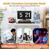FDW Computer Desk 32/39/47/55 inch Length Study Writing Table Adjustable feet for Home Office - 4 of 4