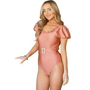 Women's Soak Up the Sun Swimsuit - And The Why - 1 of 3
