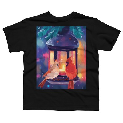 Boy's Design By Humans Christmas in the Air By Mellodee T-Shirt