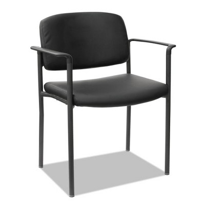 Alera Alera Sorrento Series Ultra-Cushioned Stacking Guest Chair, 25.59" x 24.01" x 33.85", Black, 2/Carton