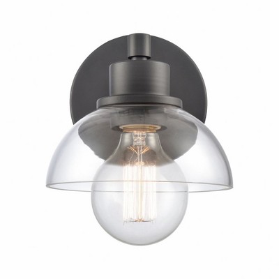 Elk Home Julian 1 - Light Vanity in  Matte Black