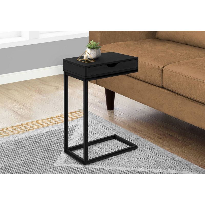 C Style Accent Table with Drawer - EveryRoom, 3 of 7