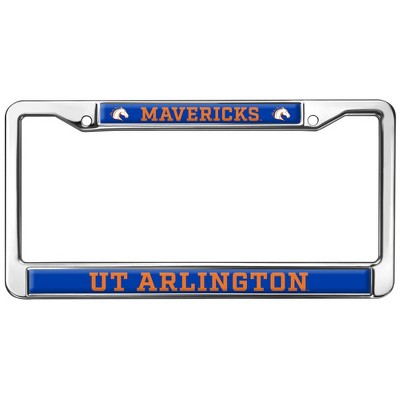 Texas at Arlington Mavericks Full Size Standard License Plate Metal Frame