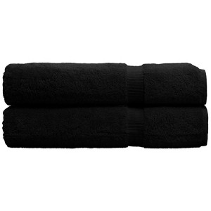 BC BARE COTTON Luxury Hotel & Spa Towel Turkish Cotton Bath Sheet -35x70 Inches - Set of 2 - 1 of 4