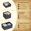 homfan15 Drawers Dresser for Bedroom, Tall Dressers & Chests of Drawers for Hallway, Entryway, Storage Organizer Unit w/ Fabric,Sturdy Metal Frame - 4 of 4