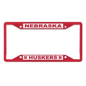 NCAA Nebraska Cornhuskers Colored License Plate Frame