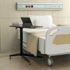 Costway Mobile Standing Desk Pneumatic Adjustable Overbed Table Rolling Laptop Cart - 4 of 4