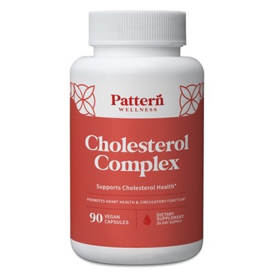 Pattern Wellness Cholesterol Complex Supplement - 90 Count