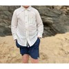 Gender Neutral Boy's Merchant Button Down Shirt - ME & HENRY - 2 of 3