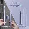 Aquasonic Icon ADA-Accepted Rechargeable Toothbrush | Magnetic Holder & Slim Travel Case | 2 Brushing Modes & Smart Timers | Modern & Convenient - 4 of 4