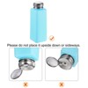 Unique Bargains Plastic Acetone Cleanser Nail Polish Remover Push Down Alcohol Dispenser Bottles 4 Pcs 500ML(17oz) Blue - 4 of 4
