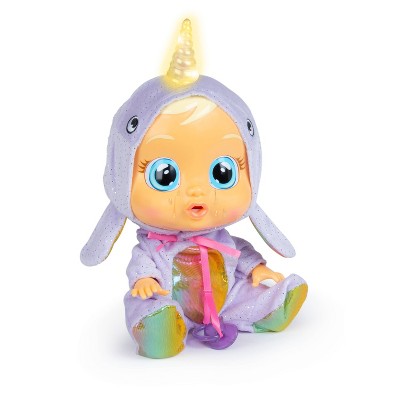 Cry Babies Narvie Baby Doll  - Narwhal