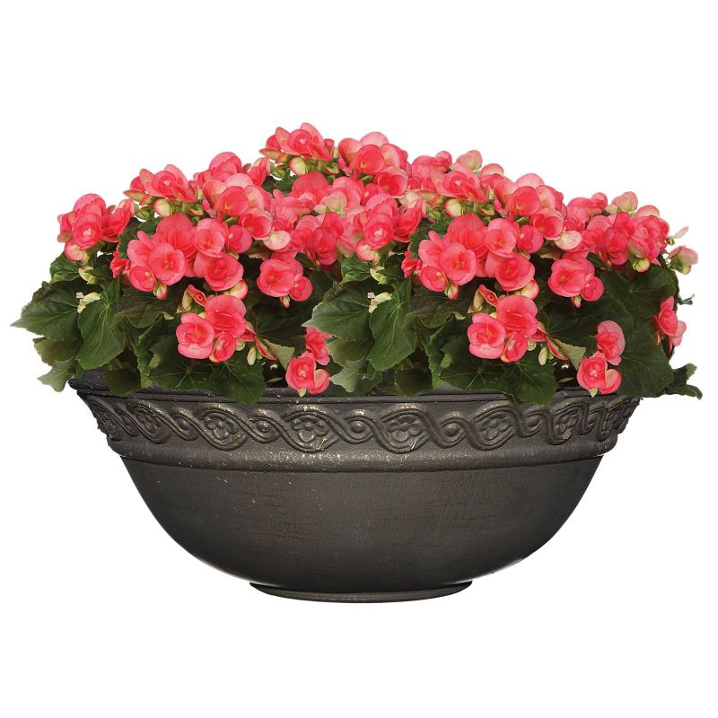 Set of 2 Corinthian Bowl Planters - Classic Home and Garden, 3 of 26