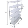 FONTOI Metal Storage Shelves, Adjustable Heavy Duty Shelving Unit, Standing Storage Rack Shelf Organizer - 3 of 4