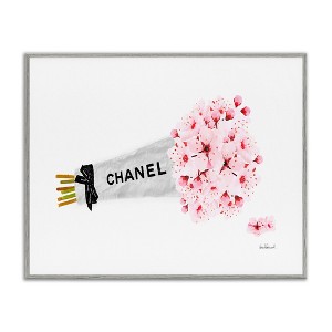 Stupell Industries Fashion Wrapped Cherry Blossoms, 14" x 11" - 1 of 4
