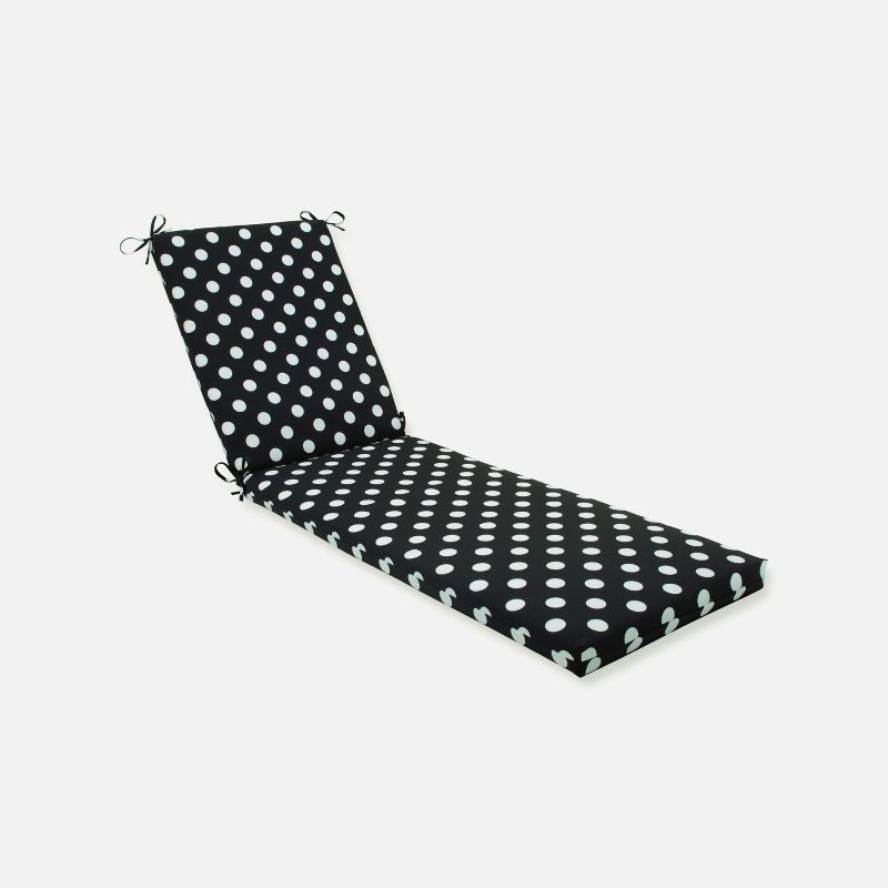 Polka Dot Outdoor Chaise Lounge Cushion - Pillow Perfect, 1 of 7