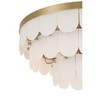 Possini Euro Design Possini Euro Haumea 16 1/4" Wide Warm Gold Ceiling Light - 3 of 4