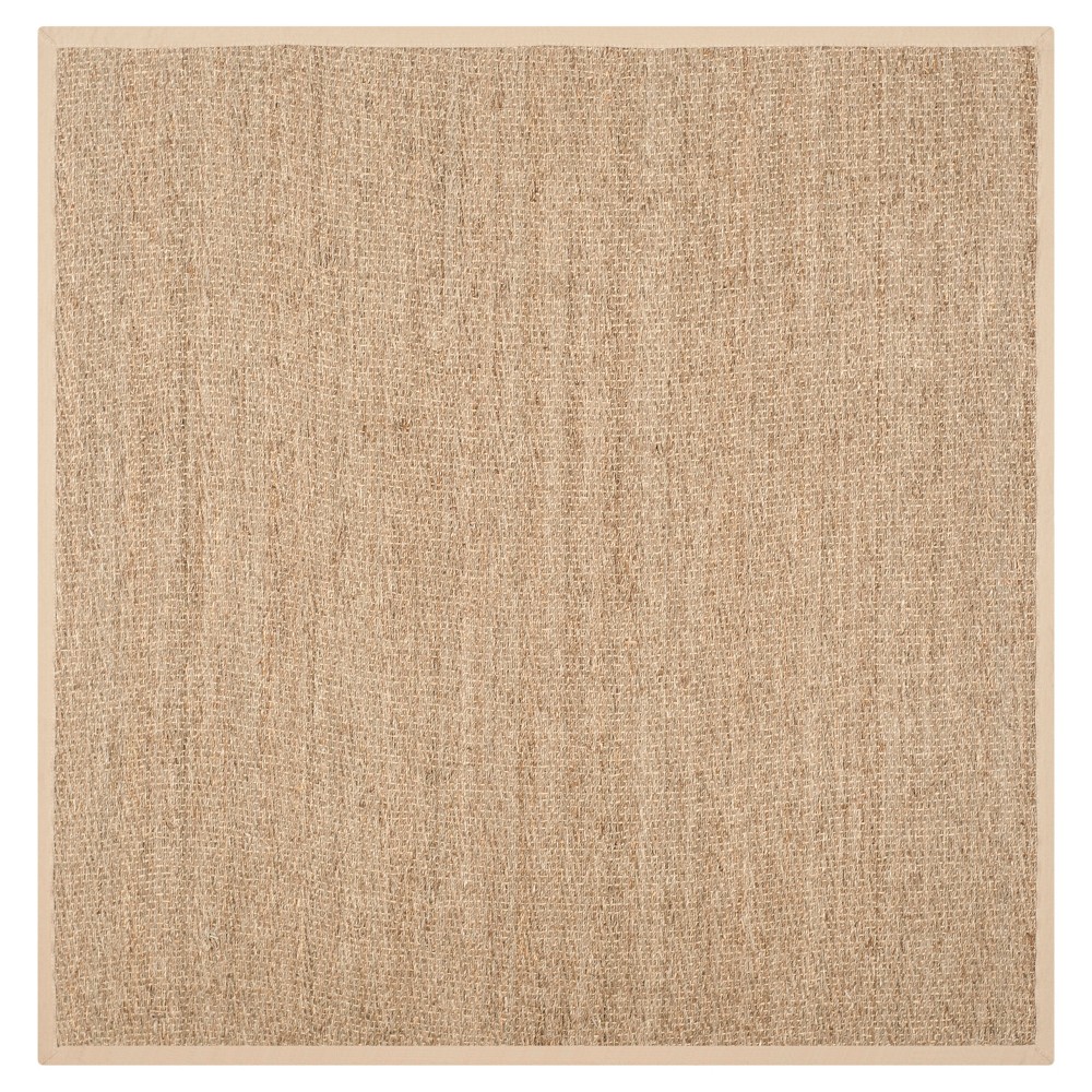 Natural Fiber Rug - Natural/Beige - (9'x9' Square) - Safavieh