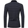 Men's Casual Golf Polo Shirts Athletic T Shirt Long Sleeve Wicking Quick Dry Slim Fit Cotton Sports Shirts - 4 of 4