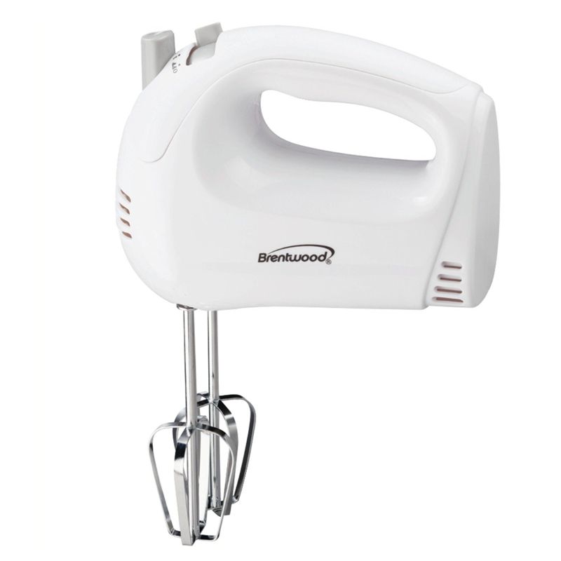 Brentwood 5-Speed Hand Mixer (White), 1 of 7