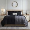 Nestl Premium Quilted Down Alternative Comforter with Corner Tabs, All Season Comforter Duvet Inserts - 3 of 4