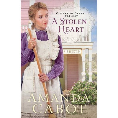 A Stolen Heart - (Cimarron Creek Trilogy) by  Amanda Cabot (Counterpack,  Empty)