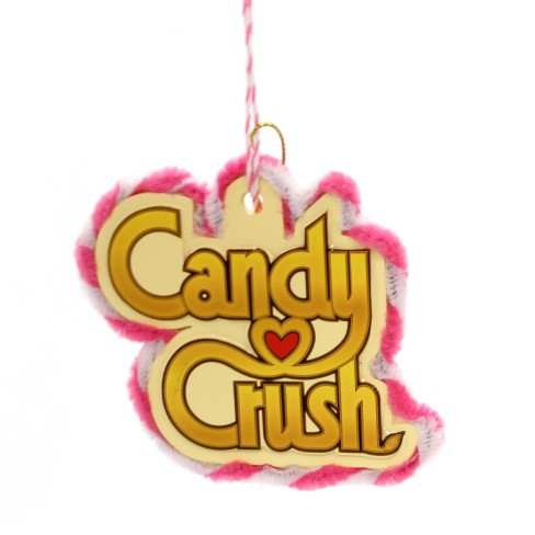 Holiday Ornaments 3 0 Candy Crush Logo Ornament Saga Game Christmas Tree Ornaments Target