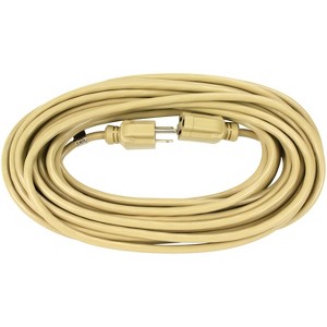 Prime Wire and Cable 16/3 SJTW Landscape Extension Cord, 35 Feet (Beige) - 1 of 3