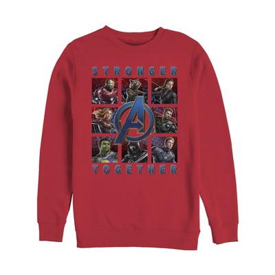 Men's Marvel Avengers: Endgame Stronger Together Sweatshirt