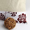 Slickblue Decorative Linen Throw Pillow - Stylish Patchwork Floor Cushion, 19.7"x19.7", 8 Design Options - 2 of 4