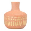 Storied Home Stoneware Vases with Gold Pattern, Set of 8 - 4 of 4