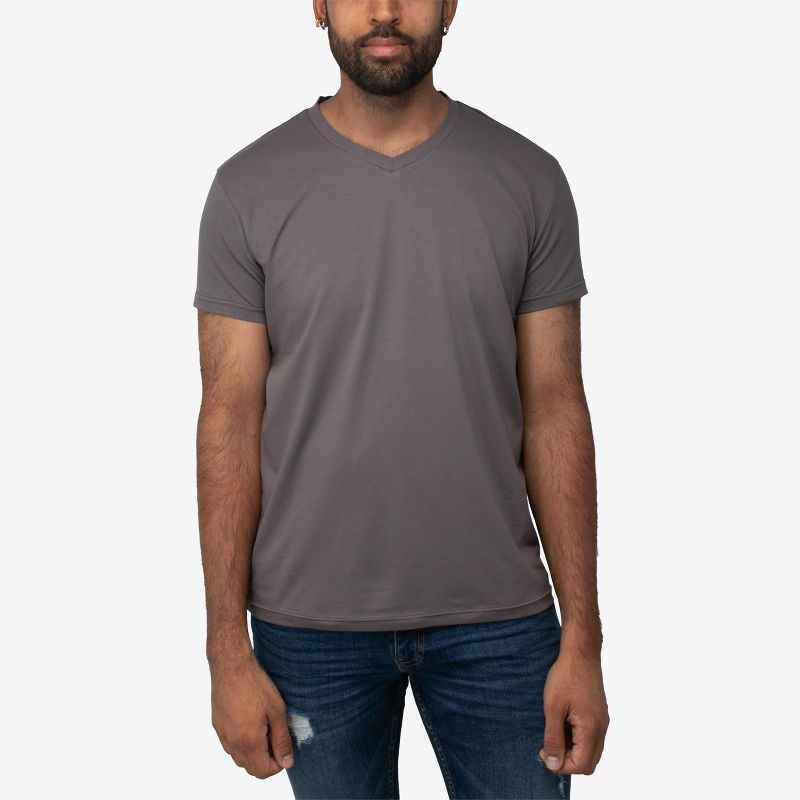 X RAY Men's Basic V-Neck Short Sleeve T-Shirt, 1 of 5