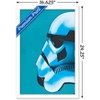 Trends International Star Wars: Archetype - Stormtrooper Helmet Framed Wall Poster Prints - 3 of 4