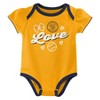 MLB Milwaukee Brewers Infant Girls' 3pk Bodysuit - 3 of 4