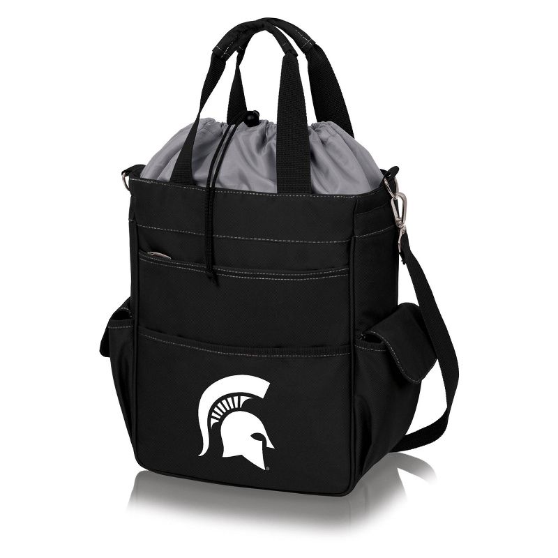 Cooler NCAA 1039cuin Michigan State Spartans Black - 11.09qt, 1 of 8