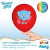 Treasures Gifted Word Party Balloons - Word Party Birthday Supplies - 12 Pack - 3 of 4