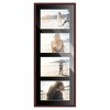 PosterPalooza | Brown Finish Collage Frame - Black Mat, 20 Frame Sizes to Choose From, UV Acrylic - 4 of 4