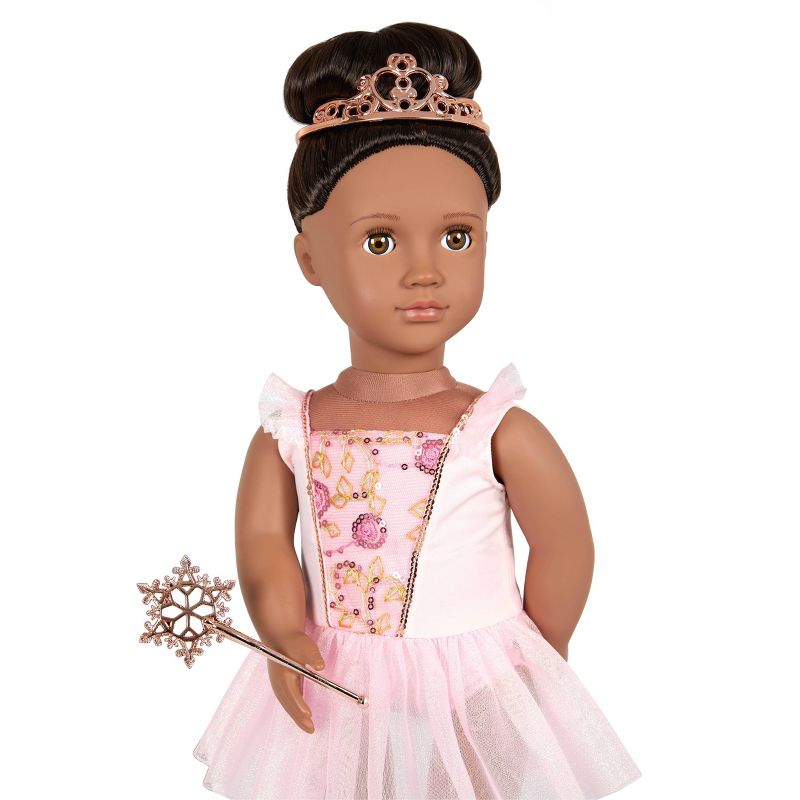 Our Generation Delmy with Tiara &#38; Wand 18&#34; Sugar Plum Fairy Doll, 3 of 7