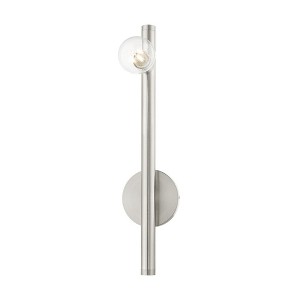 Livex Lighting Bannister 1 - Light Wall Light in  Brushed Nickel - 1 of 1