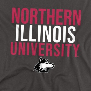 Men's Northern Illinois University Official Stacked T-Shirt - 1 of 4
