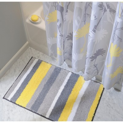 Yellow Gray Shower Curtain Target, Yellow And Grey Shower Curtain Sets