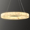 31.5“ Round Alabaster Chandelier - 3 of 4