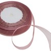 Unique Bargains Ribbon Convenient Sheer Organza & Satin Blend Polyester 1771.65"x0.79" 1 Pc - 4 of 4
