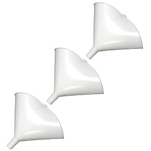 Chef Craft Plastic Folding Funnel, 12 Ounce Capacity - Folds for Easy Storage - 1 of 4